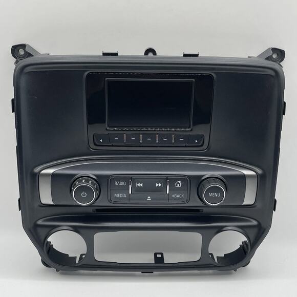 2015 Chevy Silverado 1500 Sierra Radio Control Panel Display Screen 23486605 OEM - Picture 1 of 3